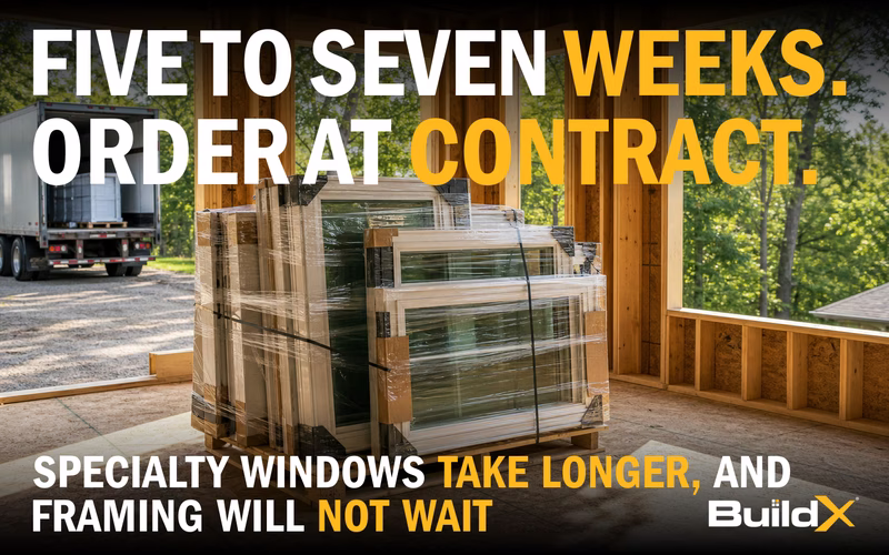 How Long Does It Take to Get Windows for Your ADU, and When Should Your Builder Order Them?