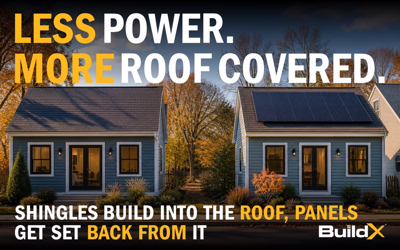 Are Solar Shingles Better than Solar Panels on an ADU?